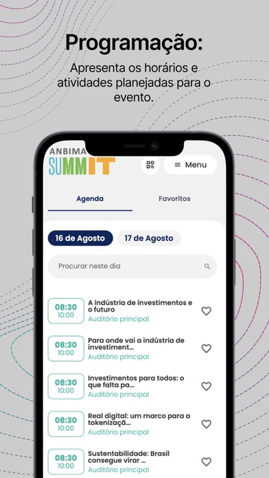 ANBIMA SUMMIT Screenshot