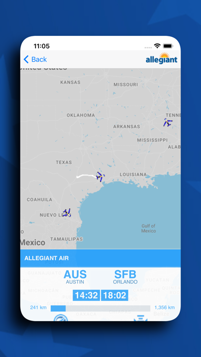 Air USA: Live Flight Radar Screenshot