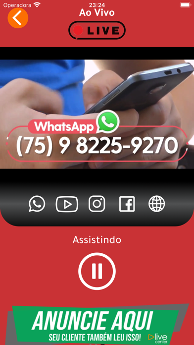 Rádio Clube FM 92 Screenshot