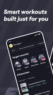 fitbod workout & gym planner iphone screenshot 1