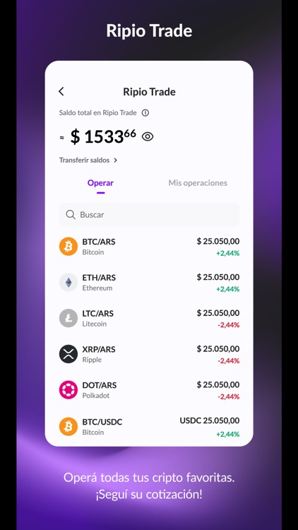 Ripio Bitcoin Wallet screenshot-6