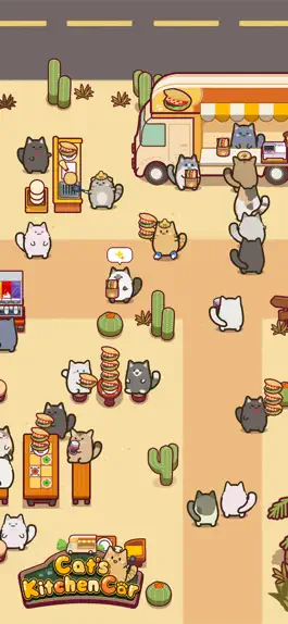 Game screenshot Cat's Kitchen Car apk