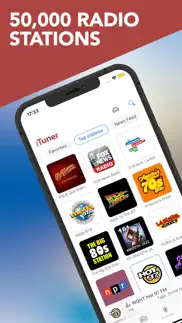 mytuner radio - live stations iphone screenshot 1
