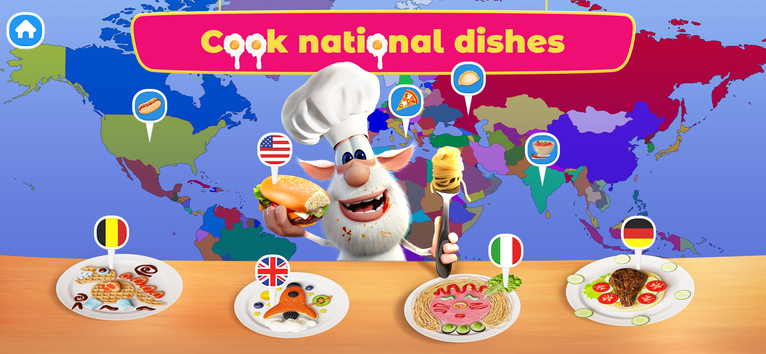 Booba: Baking & Cooking Food