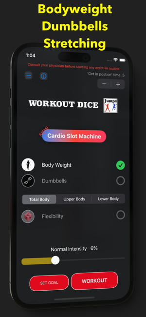 ‎Workout Dice: Home Gym Screenshot