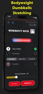 Workout Dice: Home Gym screenshot #6 for iPhone