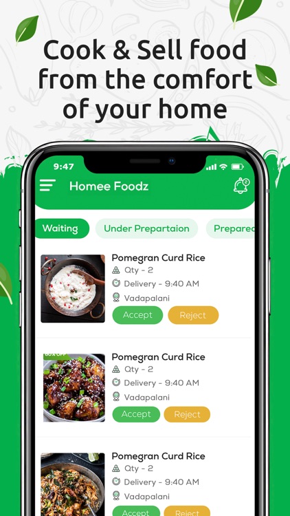 Homee Cook App