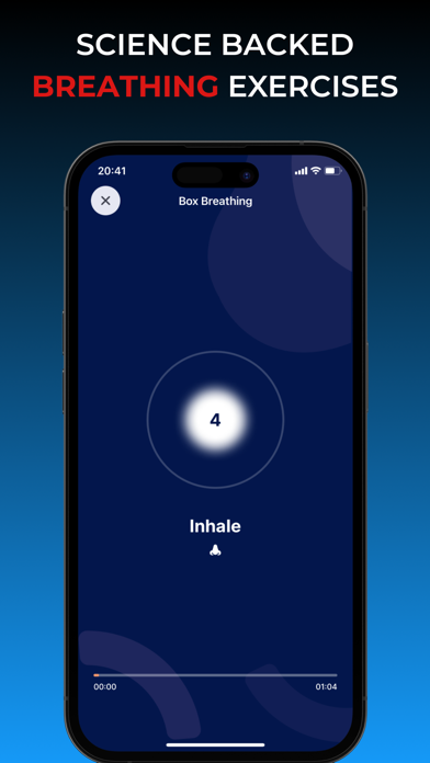 Breathe Out: Breathing Coach Screenshot