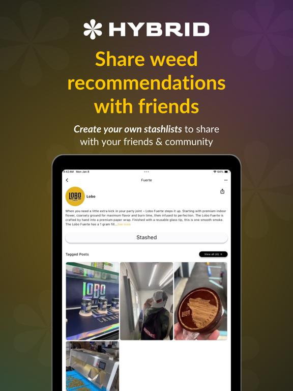 Hybrid: Cannabis Culture iPad screenshot 4 - Medical app