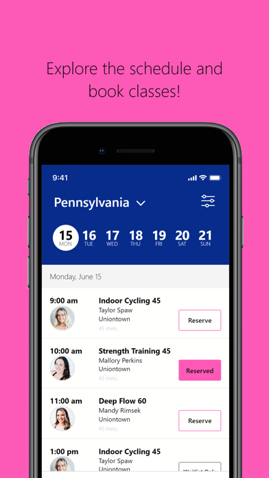 Spin Unlimited Fitness Screenshot