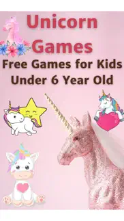 rainbow unicorn game for kids iphone screenshot 1