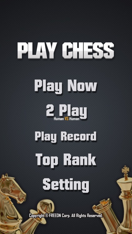 Play Chess - Single Play