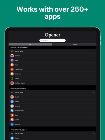 Opener - Open Websites in Appのおすすめ画像2
