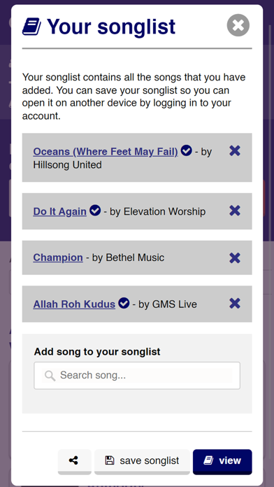 Psalmnote Screenshot