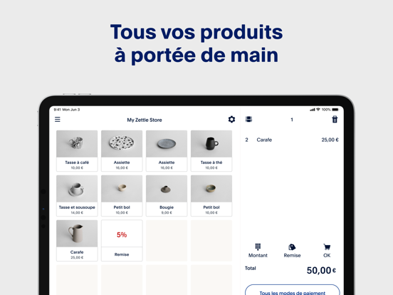 Screenshot #5 pour Zettle Go: le TPV facile