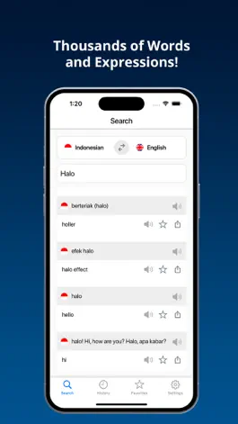 Game screenshot English Indonesian Dictionary+ apk