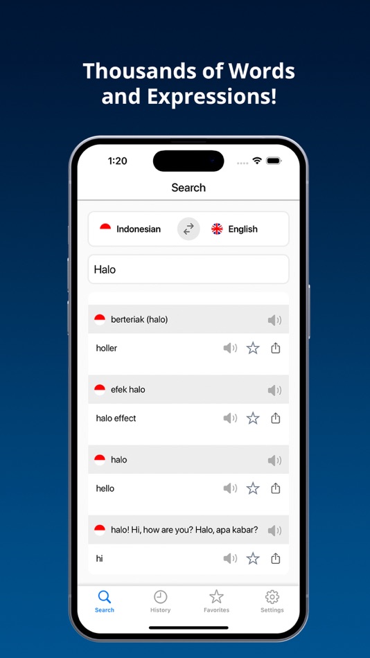 #2. English Indonesian Dictionary+ (iOS) 由: Jafar Najafov