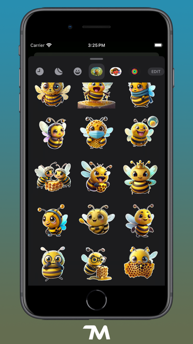Screenshot #3 pour Honey Bee Stickers