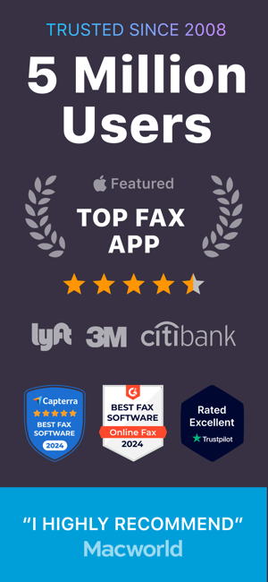 ‎iFax App Send Fax From iPhone Screenshot