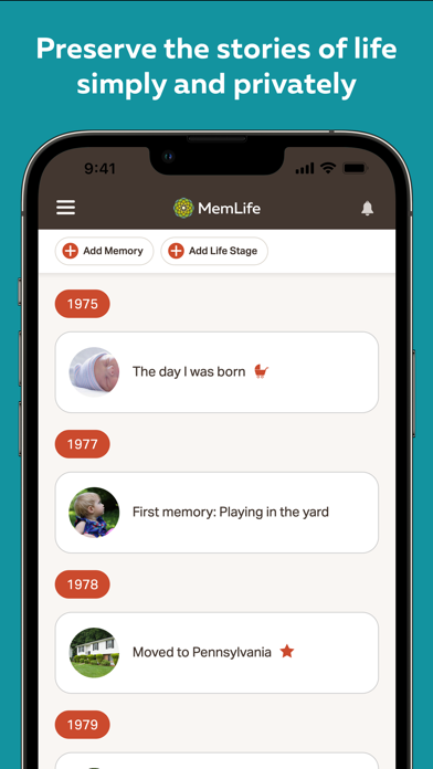 MemLife: Journal & Memoir Screenshot