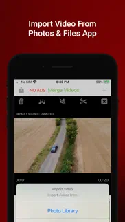 video cutter & combine videos iphone screenshot 1