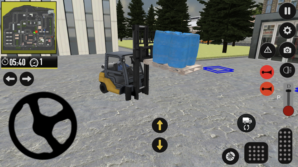 #2. Forklift Truck Simulator (iOS) 来自: Ahmet Arsoy