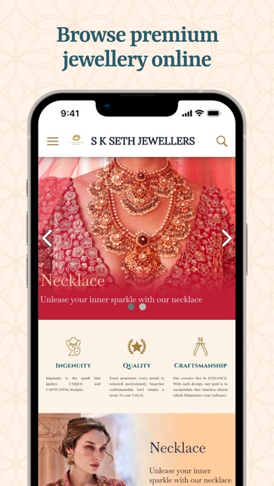 SK Seth Jewellers Screenshot