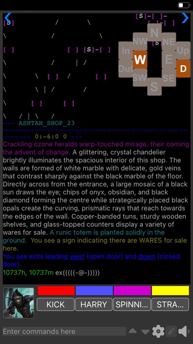 Nexus MUD Client Screenshot