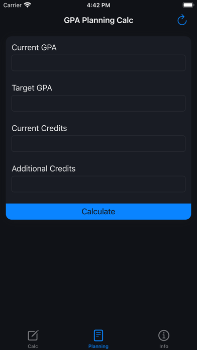 GPA Calculator - Grade Calc Screenshot