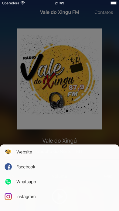 Vale do Xingu FM Screenshot