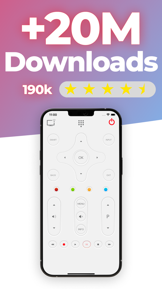 #6. Universal remote tv smart (iOS) Podle: yohan teixeira