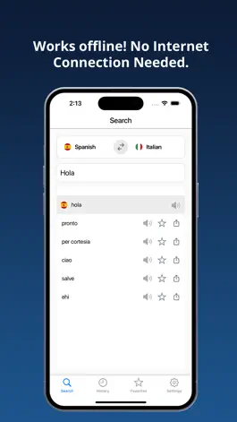 Game screenshot Spanish Italian Dictionary + mod apk