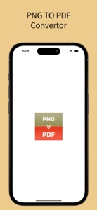 PNG To PDF App screenshot #1 for iPhone
