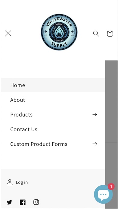 Wastewater Supply Screenshot