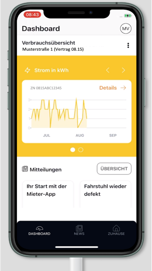 #3. Gebausie - Mieter App (iOS) 由: Gebausie Gesellschaft für Bauen und Wohnen GmbH der Stadt Brühl