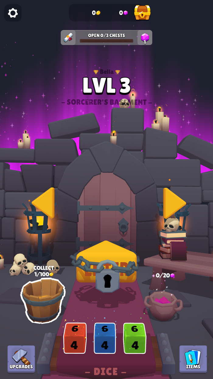 Dungeon Roll Dice Adventure