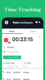 fiverr workspace iphone screenshot 4