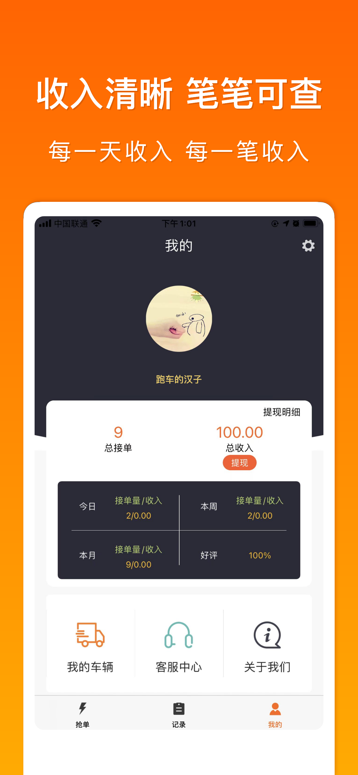 货的司机端