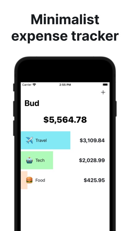 Bud - Minimal Expense Tracker