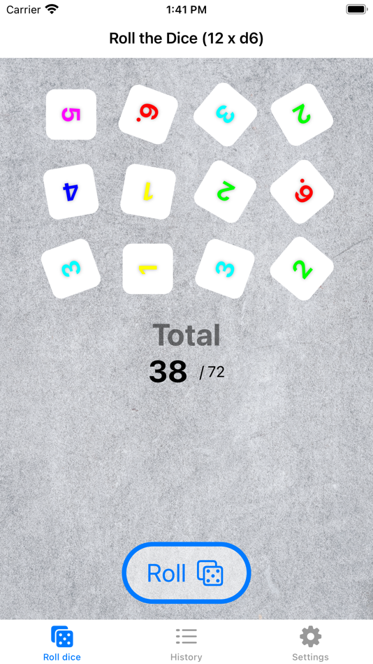 #6. Roll the Dice!!! (iOS) 由: Lene Jessen