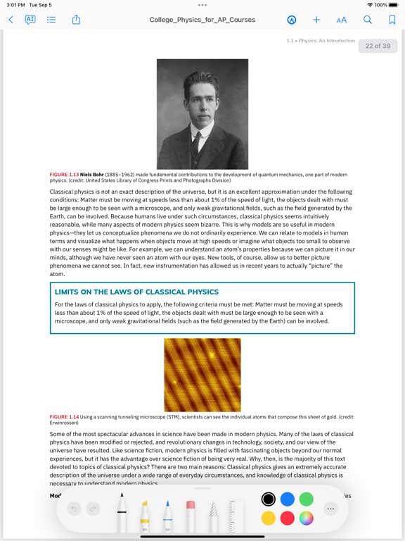 Epub Reader with AI -Books Pro iPad screenshot 1 - Book app