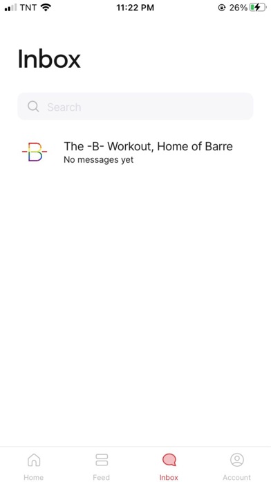 The Barre App Screenshot