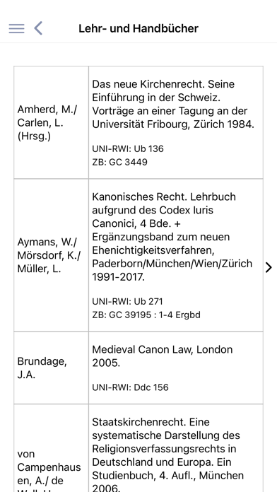Legal History Screenshot
