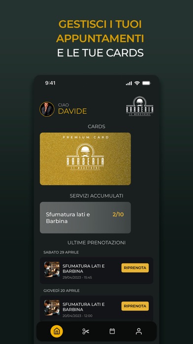 Le Moustache Barberia Screenshot