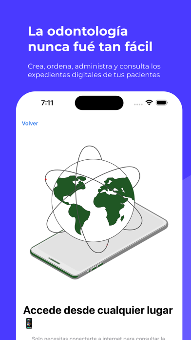 OneClick: Expedientes Dentales Screenshot