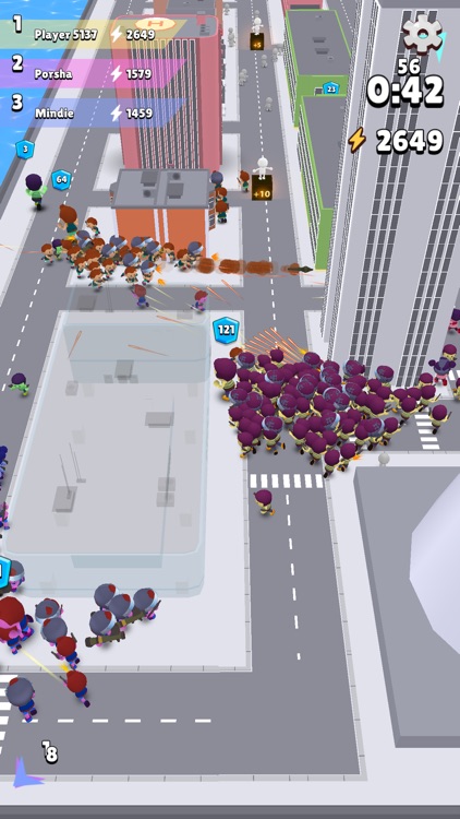 Crowd War: City Survival Run screenshot-3