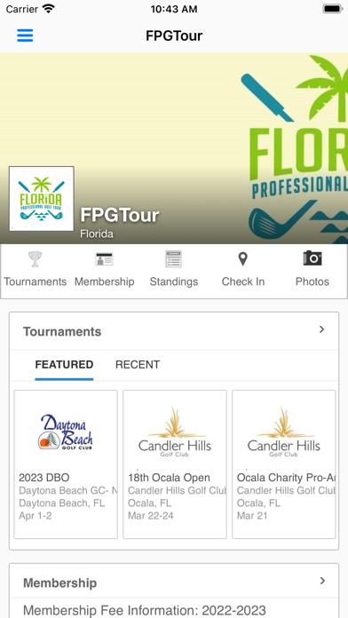 Florida Professional Golf Tour Screenshot