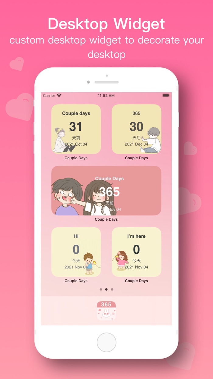 Countdown-Event calendar