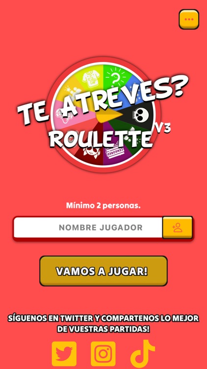 Te Atreves? Roulette