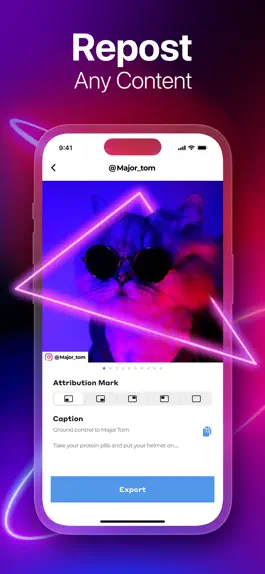 Game screenshot Repost: Any Social Media Saver apk